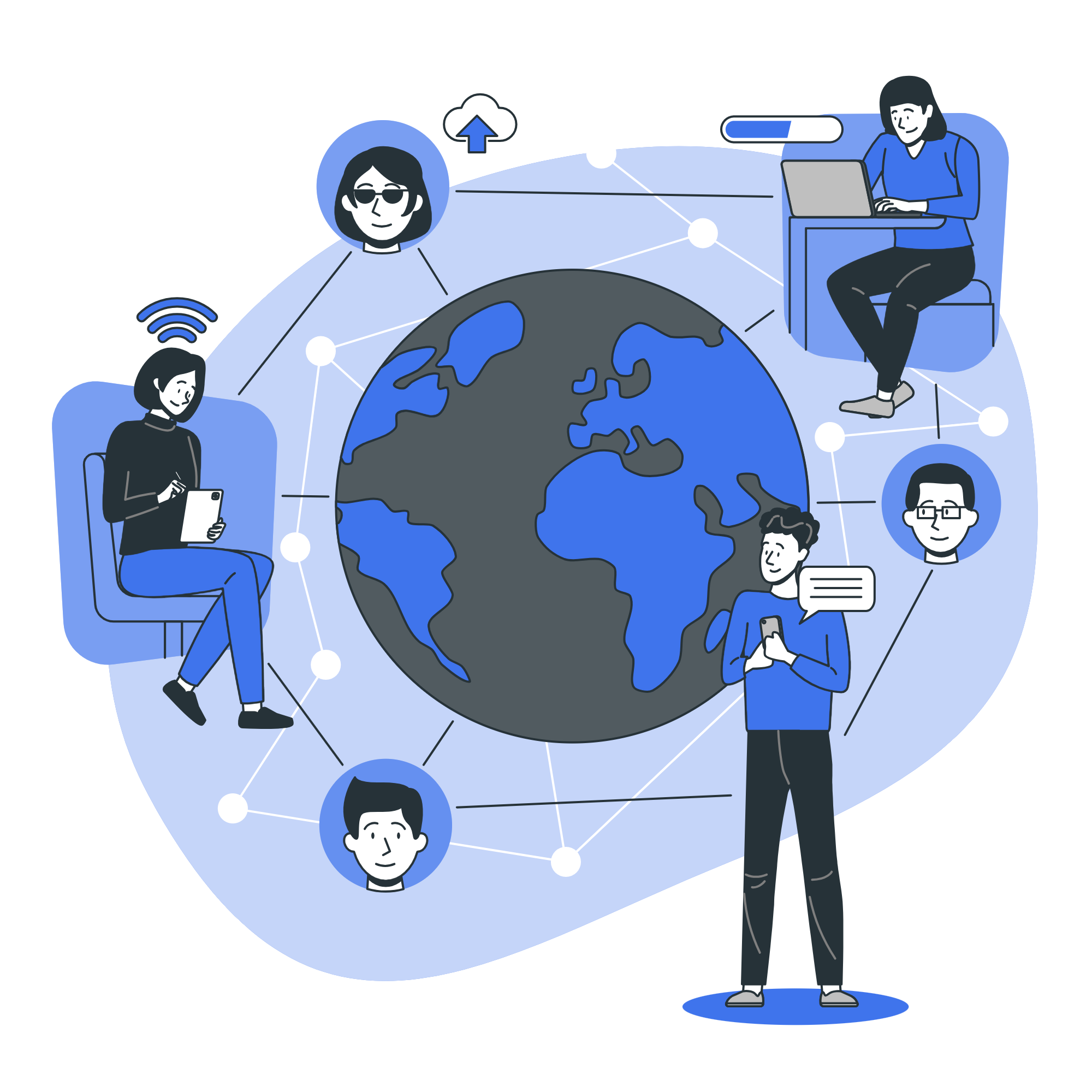 Connected global technology learning at Oubot